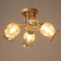 Frezi chandelier 3he27 40W gold 54x54x28 cm Bayerlux