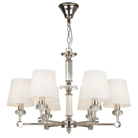 Maytoni Mod018PL-06CH, 6HE14, 40W, 66x66x145 cm, chromium color-1