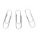 Office clips Globus, 100 pcs., 28 mm, without coating