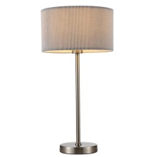 Mallorca table lamp, 1x40W E27, silver color