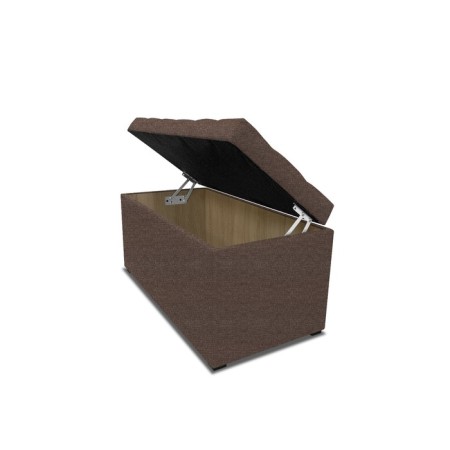 Puff with a lid and weighting, 800 × 400 × 420 mm, Savana Rogozhka, Hazel Color-6