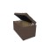 Puff with a lid and weighting, 800 × 400 × 420 mm, Savana Rogozhka, Hazel Color