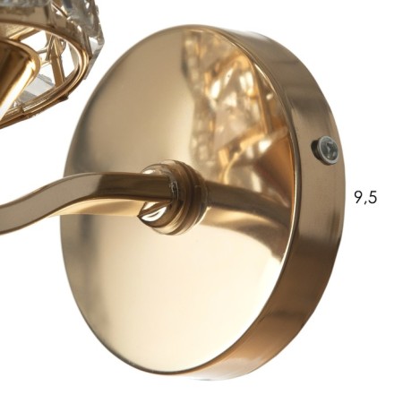 Bra "Emily" E27 40W gold 10x15 cm-3