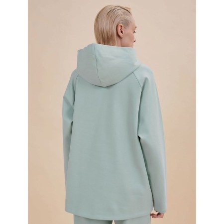 Female hoodies, size l, color menthol-1