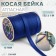 Oblique bike, satin, 15 mm × 132 ± 1 m, blue color No. 9087