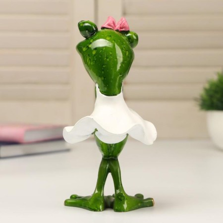 Souvenir Polystone Lak "Frog Monroe" 16.5x8.2x9.5 cm-3