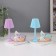 Souvenir plastic light "Sleeping baby-angel" mix 10.8x10.5x11 cm