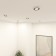 DK2441-WB Built-in Dual Lamp with D120MM 220V 9+9W 4000K IP20 white/Black aluminum
