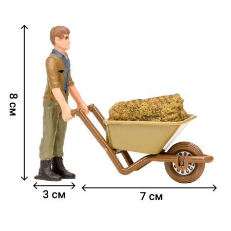 Set of figures "on the farm", 6 items-4