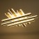 Luer with DPD "Jema" LED 160W 3000-6000W RGB gold 70x70x12cm Bayerlux