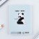 Notepad of a creative person A6, 120 l. "Panda"
