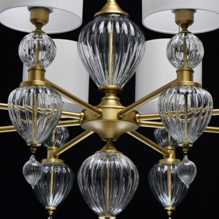The Odelia chandelier, size 112x312x112 cm, 320W 8xe27 IP 20-10