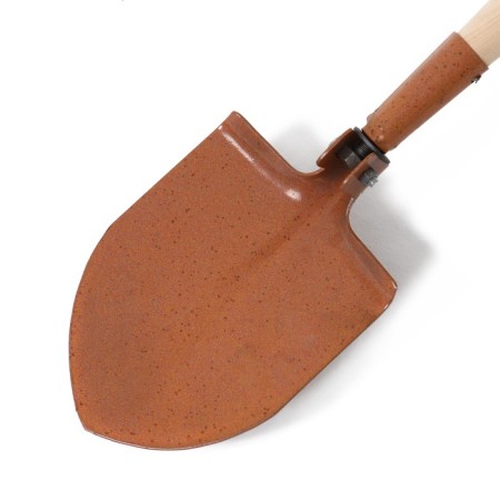 Shovel is tourist, folding, l = 63 cm, wooden stalk, LS-1-5