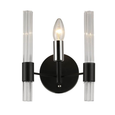 Sconces Supreme, 1x40W E14, black color-1