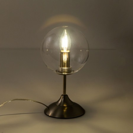 Table decorative lamp Citilux "Tommy" CL102811 15x15x28 cm, 1x40W, e14, gray color gray-4