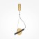 Suspension lamp Maytoni Mod150PL-L5BS3K, 1XLED, 5W, 30x6 cm, 350LM, Brass color