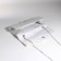 Bag-clate on the magnet, the color is silver