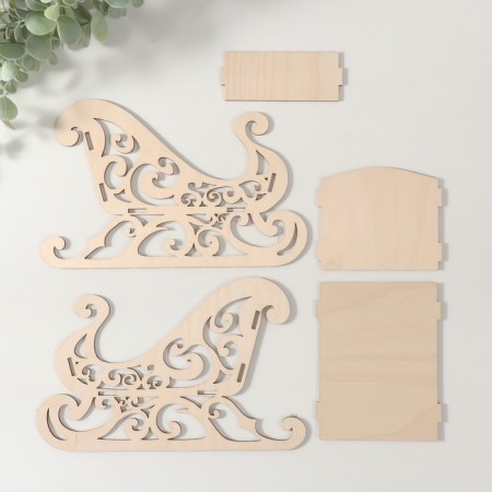 Board-sani "with a pattern" 22x9.5x14 cm (set of 5 parts)-5