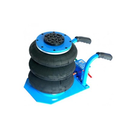 Pneumatic jack AE & T T08103B, 3 t, 3-secto, 135-420 mm, support 102 mm