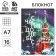 New Year. Notepad A7, 16 L "Happiness to heaven"