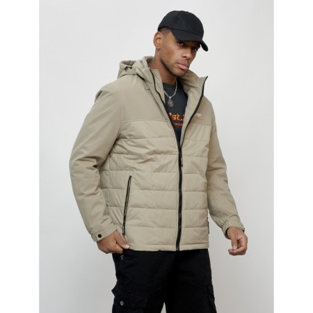 Male spring jacket, size 52, beige color-12