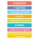 Logical set of "Reading syllables" 54 parts
