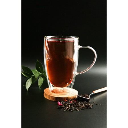 Glass mug with double walls Magistro Duo, 500 ml, 14.5 × 9 × 15.5 cm-5