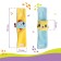 Set of bracelets - rattles "cat and fish", 2 pcs, crush me
