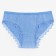 Cowards of women's slips collorista, blue color, size 42-44