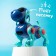 IQ DOG robot pillbox, sings, works, works from batteries, blue color