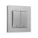 TOT GLOSSY GLASS, 10 A, 2 keys, backlight, hidden, glass, silver
