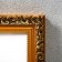 Photo frame plastic 30x30 cm, gold (plastic screen)