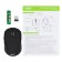 Acer OMR050 Black optical mouse (1600DPI) wireless BT/Radio USB (6but)