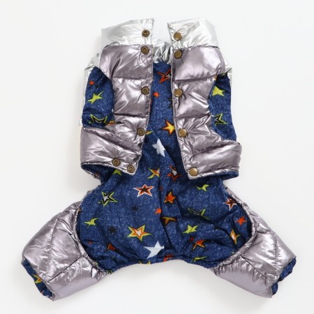 Kometa overalls, size 8 (DS 23 cm, OG 30, Osh 22 cm), silver-6