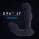 Prostate vibro -stimulator with the remote control mound mounto, silicone, 13.2 cm