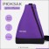 Bades for lightning shoes, up to 35 sizes, textura, purple color
