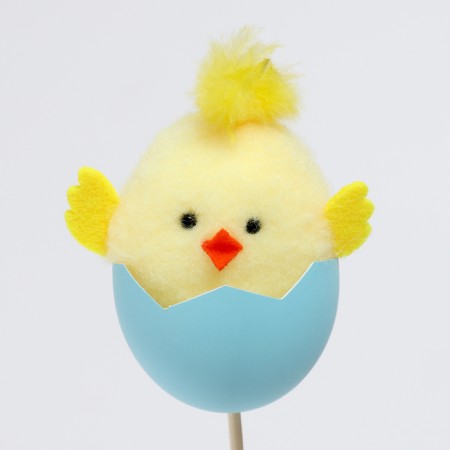 Easter decor on the stick "chicken in the egg" 5 × 6.5 × 32.5 cm-1