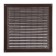 Ventilation grate Zein Lux RM3030KR, 300 x 300 mm, with a grid, metal, brown