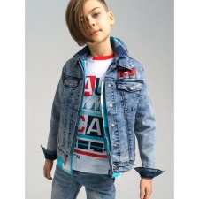 Denim jacket for a boy PlayTode, height 170 cm
