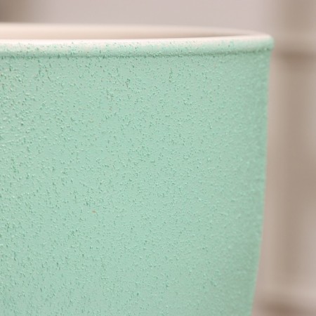 Flower "Ferrara" green relief 6 l-2