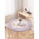 Girl Power, Round, Oxford, elastic band, size 120x120 cm, diameter 75-100 cm,