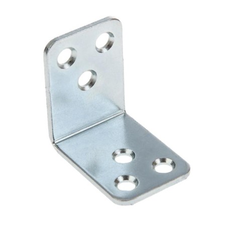 Furniture corner 42 x 42 x 30 x 2.3 mm, galvanized