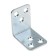 Furniture corner 42 x 42 x 30 x 2.3 mm, galvanized
