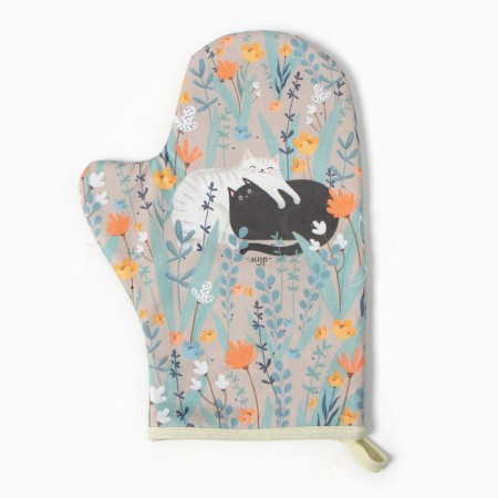 Mittens-seging "I Meow You" 20x28cm, Sarzha, 100% X/L, Vatin 250g/M2-1