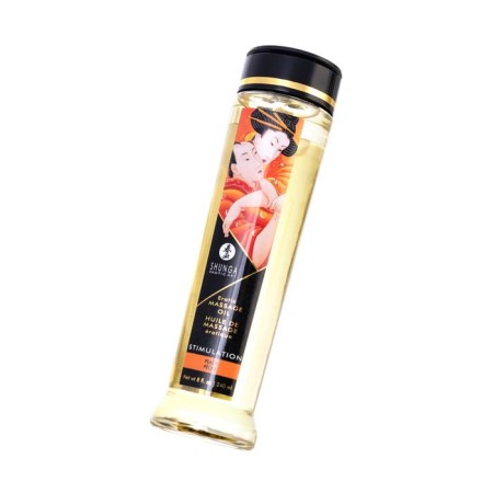Shunga massage oil stimulation “peach”, exciting, 240 ml-2