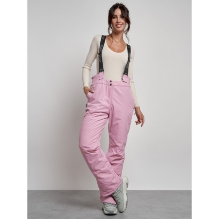 Semi -combinezone Ski Drapeted Feminine, size 46, pink color-19