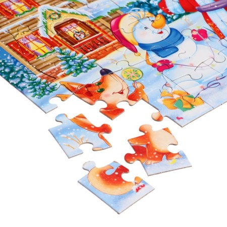 Puzzle "Tales of Winter", 60 elements-4