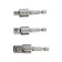 A set of hinge adapters for the screwdriver tundra, CRV, 1/4 - 3/8 - 1/2 ", 52 - 57 mm, 3 pcs.