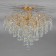 Ceiling lamp 7x60W E27, size 61.5x61.5x53.5 cm