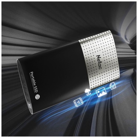 External SSD NETAC 500GB Z9 Aluminium Plastic-5